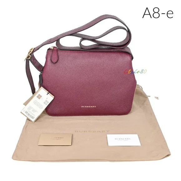 Burberry Helmsley House Check & Leather Cross Body Bag - Picture 6 of 9